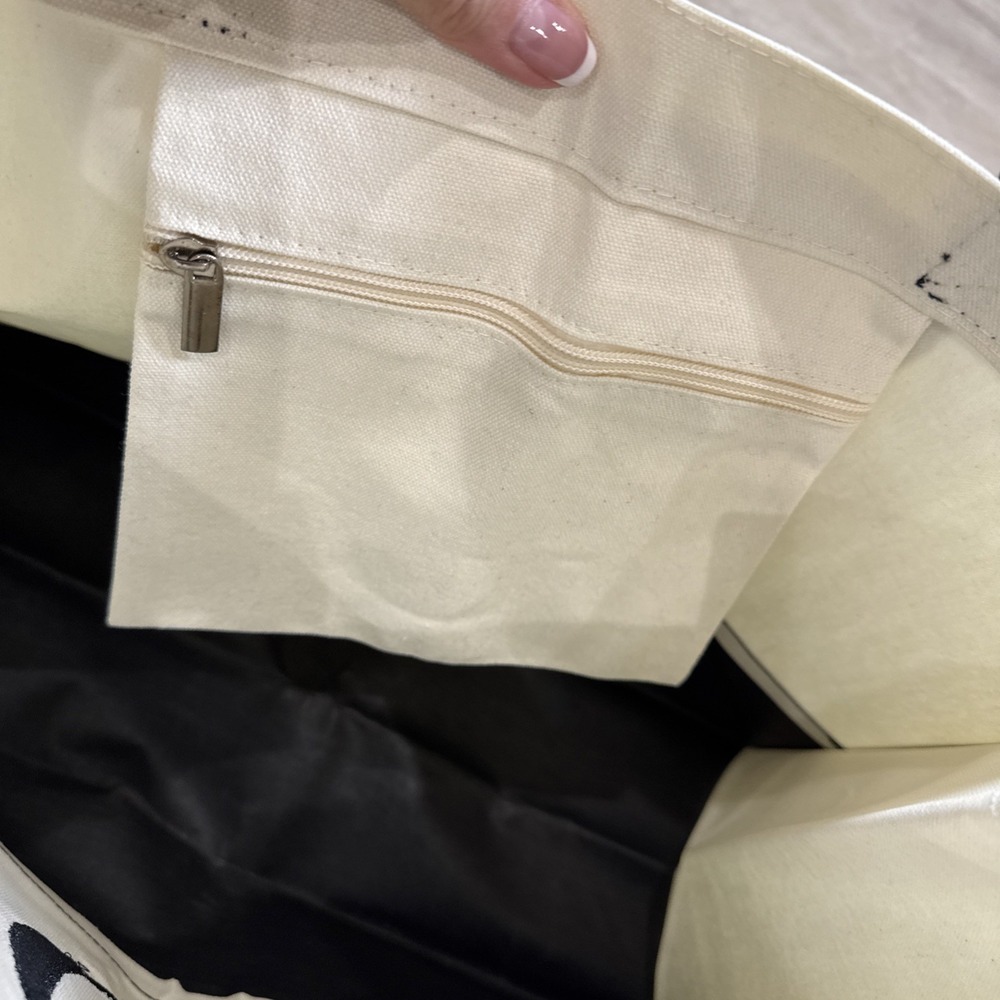 Initial Canvas Tote Bag Letter "B" - Picture 3 of 9